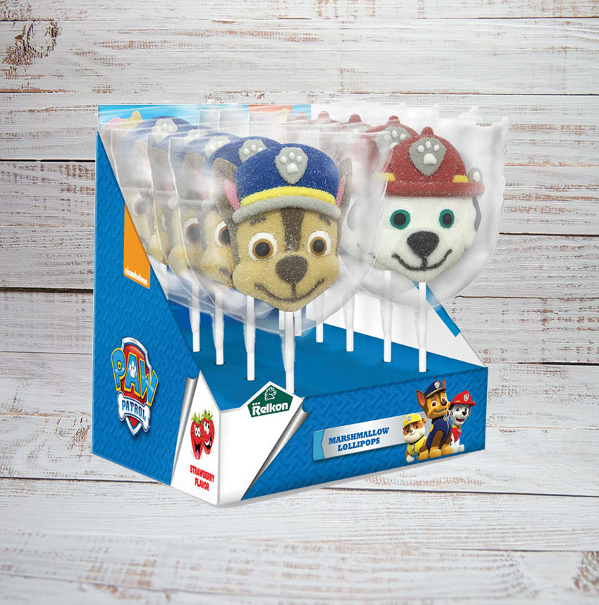 Sucettes Mallow Pop guimauve Pat'Patrouille