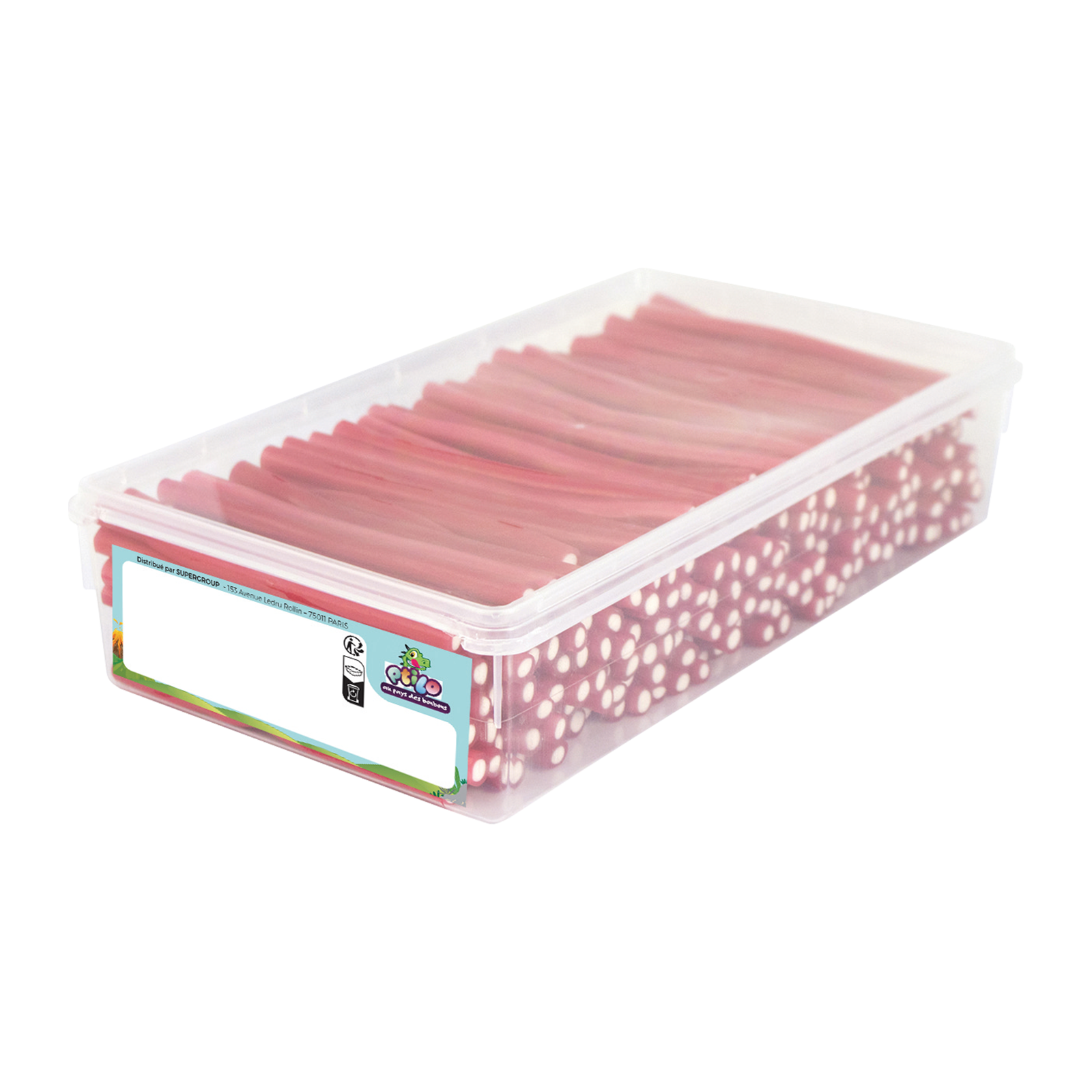 Stick fourré lisse fraise( les 10)