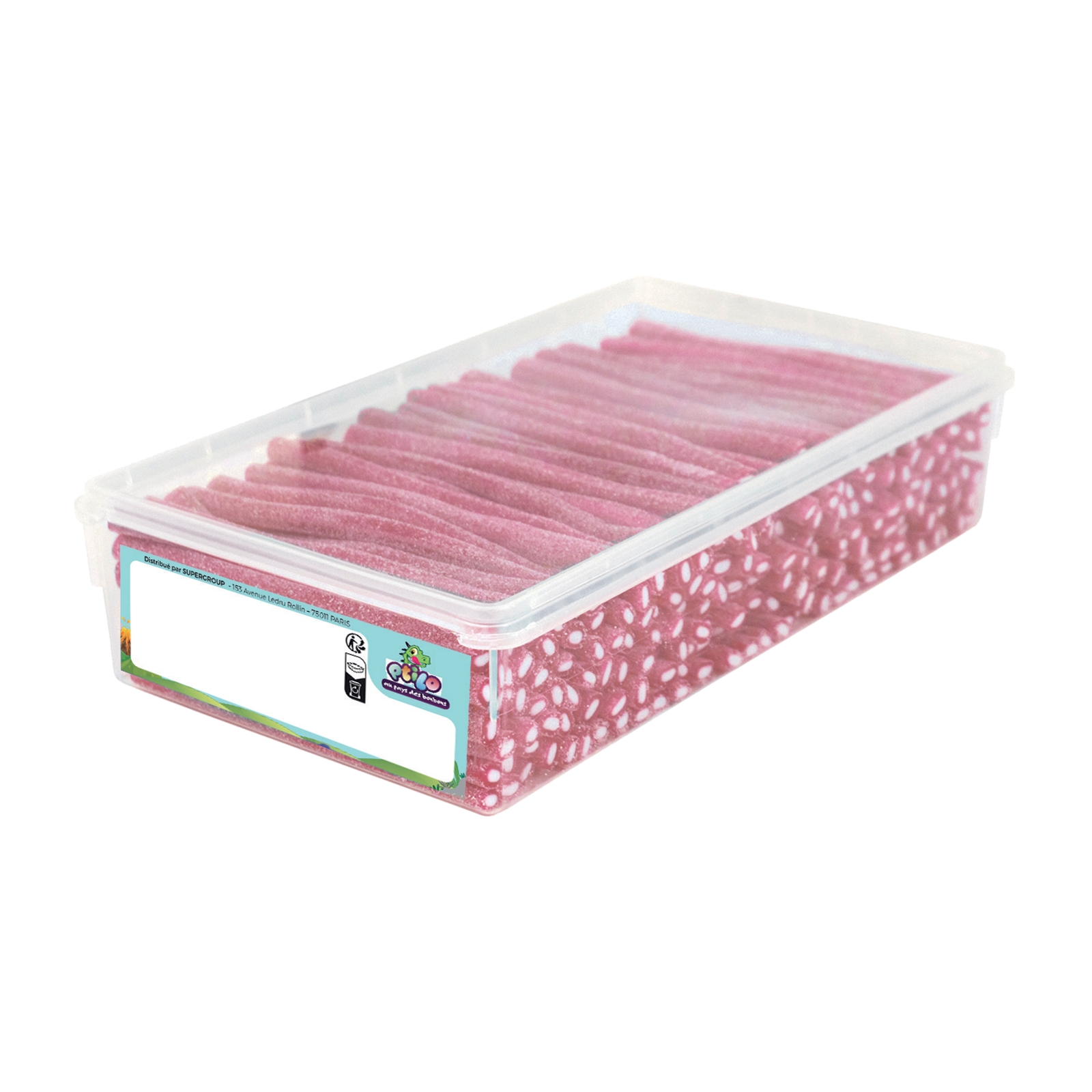 Stick fourré acidulé fraise (les 10)