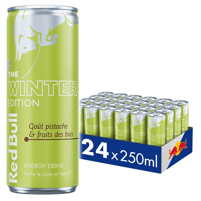 Red bull pistache fruit des bois