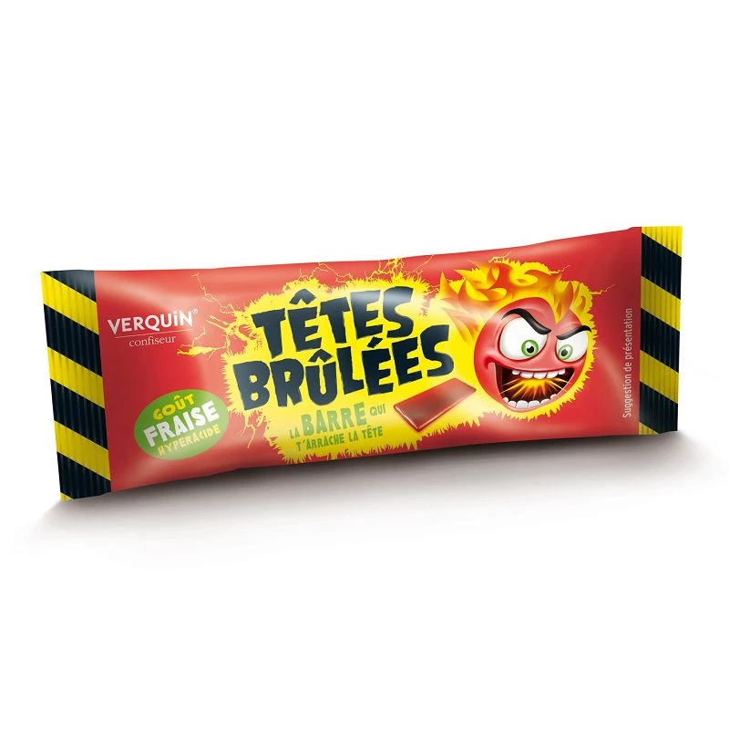 Têtes Brûlées barres de rire fraise