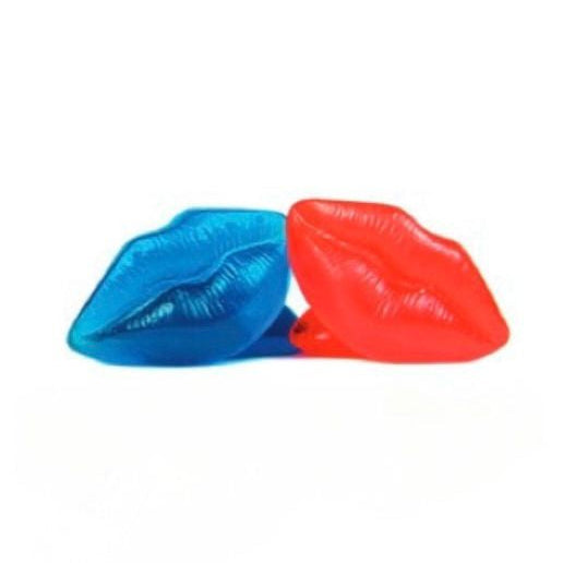 Lèvres Rouge/Bleu Lisse Halal