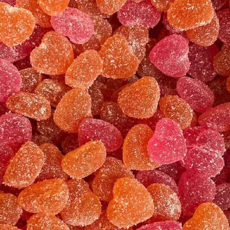 Petit cœur pêche Halal