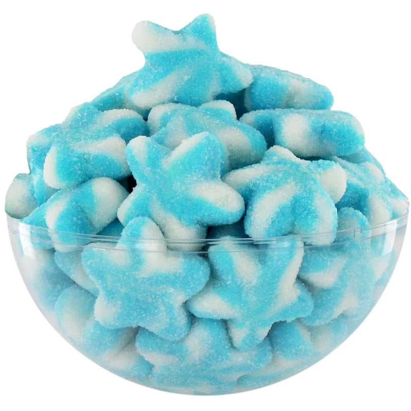Etoiles Twist sucrée bleue Halal