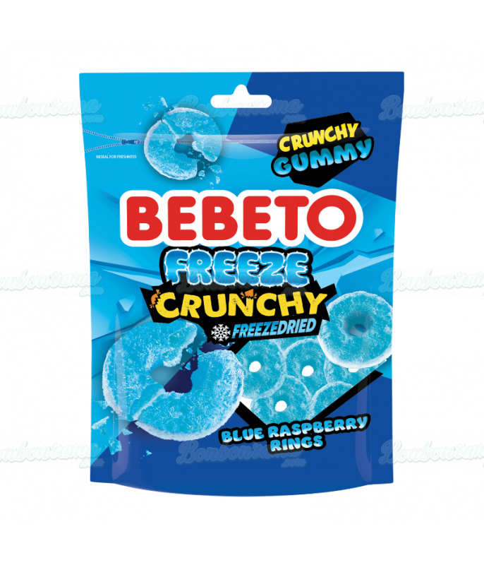 Freeze Crunchy Anneau Framboise Halal