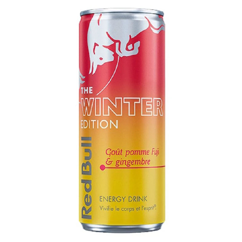 Red Bull Winter Edition Pomme Fuji Gingembre